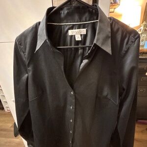 Banana Republic Black tailored shirt